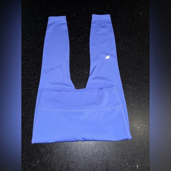 Fabletics MOTION 360 High Waisted Vibrant Sapphire Sky Blue Purple Leggings SZ M - Picture 4 of 10